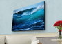 Wallity Lienzo Decorativo Iluminado con LED 45 x 70 cm Multicolor